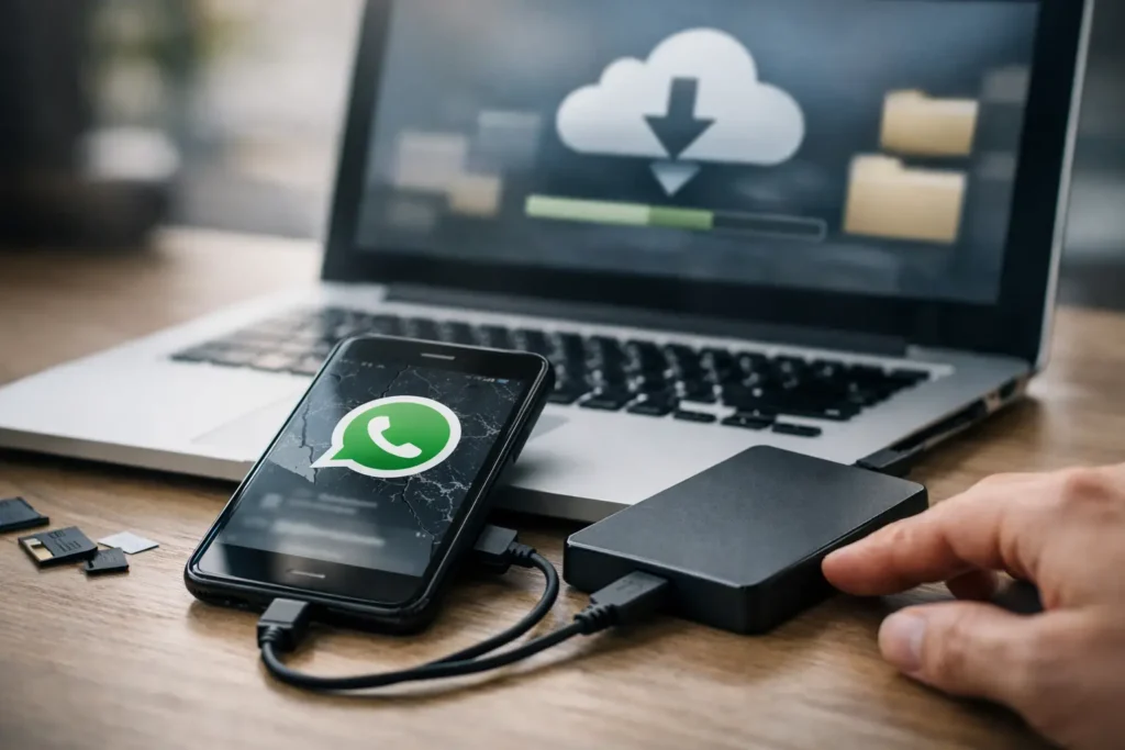 Recupero dati WhatsApp: cosa fare subito