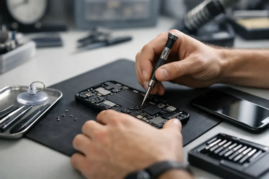 Riparazione smartphone veloce: cosa conta